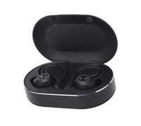 Zhangpu Wireless Bluetooth Earphone with HiFi Stereo for Running Sports Travel, Long Battery Life, 2 Pack, White (Black)