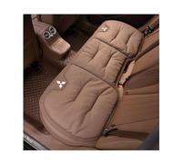 zhangqin Car Seat Covers for Mitsubishi Eclipse Cross 2017-2025 GK0, Front Auto Cushion, Breathable Nappa Faux Leather Protector, Non-Slip Flat Mat Interior Accessories,Brown-Back Row