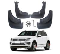 ZHANGQINGHUI Car Mud Flaps For VW Touareg R-Line R Splash Guards Flap VW Touareg Mudguards Front Rear 4pcs 2010 2011 2012 2013 2014 2015 2016 2017