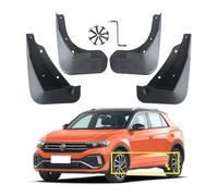 ZHANGQINGHUI Mud Flaps Suitable for VW T-Roc R-Lline R Splash Guards Flap Vw Troc Rline Mudguards Front Rear 4pcs 2017 2018 2019 2020 2021 2022 2023 2024 2025
