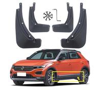 ZHANGQINGHUI Mud Flaps Suitable for VW T-Roc Splash Guards Flap vw Troc Rline Mudguards Front Rear 4pcs 2017 2018 2019 2020 2021 2022 2023 2024 2025