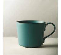 zhangrui1888 Coffee Mug Solid Color Ceramic Coffee Mug Capacity 11.84 oz for Home Drinking and Office Use Mugs(Green)