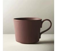 zhangrui1888 Coffee Mug Solid Color Ceramic Coffee Mug Capacity 11.84 oz for Home Drinking and Office Use Mugs(Bruin)