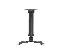 zhangrui1888 Projector Holder Projector Hanger Telescopic Shelf Ceiling Mount Projector Hanging Bracket for Ceiling Hangers Projector Bracket(Black)