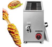 ZHANGshouf Commercial Gas Deep Fryer,21L Cheese Hot Dogs Sticks Fryer,LPG Gas Deep Fryer,for Kitchen Restaurant Snack Bar Canteen Home