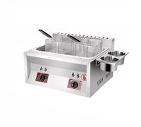 ZHANGshouf Commercial Stainless Steel Gas/LPG Deep Fryer for Restaurant and Home Use - Big Capacity Tank, Professional Fryer Pan