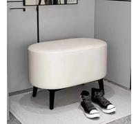 ZHANGshouf Entryway Bench Shoe Storage Bench Ottoman Foot Rest Bed Ottoman Small Shoe Bench for Entryway Bathroom Bedroom White