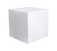 ZHANGshouf Heavy-Duty Wooden Cube Pedestal Stand for Bridal Shop Display Flower & Sculpture Riser Versatile Table Glorifier for Events and Home Décor