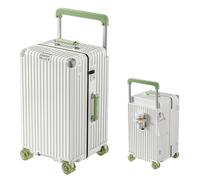 ZHANGshouf Suitcase Hard Shell XL Suitcases 28 Inch Large Luggage Durable, Lightweight 4 Spinner Wheels - Adjustable Handle,A,20in