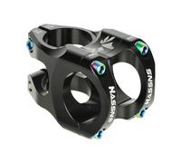 ZHANGSHUMIN Cycling Stems Road Bike Mountain Bicycle Bridge Short Power 35mm Rod Handlebar Table Adjustable Stem Riser 31 8 Mountain Bike Stem(Black)