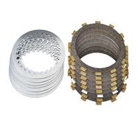 ZHANGTONG Motorbike Seat Cover Engine Carbon Fiber Clutch Friction Plates Discs Kits For SRX400 SRX600 SZR660 XT400E Artesia XT600E YFM660RLE 660