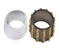 ZHANGTONG Motorbike Seat Cover XJR 400 600N Clutch Friction Plates Steel Plates Disc For XJR400 XJ400S/L XJ600N/S XZ550RJ XZ550RK 5Y1-16321-00 4H7-16325