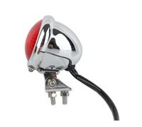 ZHANGTONG Motorcycle Round LED Rear Stop Brake Tail Light Lamp 12V Fit For Bobber For Chopper ATV Dirt Bike For Custom For Cruiser Buggy LED Motorcycle Tail Light