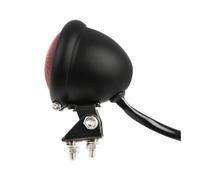 ZHANGTONG Motorcycle Round LED Rear Stop Brake Tail Light Lamp 12V Fit For Bobber For Chopper ATV Dirt Bike For Custom For Cruiser Buggy LED Motorcycle Tail Light