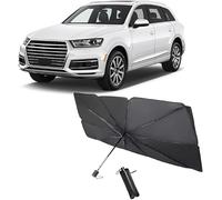 zhangttt 360° Rotating Foldable Sunshade Umbrella for Fiat Tico SW 2003-2012 Cars - Universal UV/Heat Shield for Sedans, Trucks & Vans