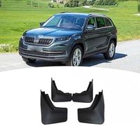 zhangttt For Skoda Kodiaq 2022-2025 Model Car Mud Guards - Black 4-Piece Set, Front/Rear Splash Protection to Protect Vehicle