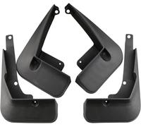 zhangttt For Toyota iQ Model Car Mud Guards - Black 4-Piece Set, Front/Rear Splash Protection to Protect Vehicle