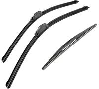 zhangttt Wiper Blades: Windscreen Wipers Compatible for Mitsubishi Lancer Evolution 2007-2015 EVO IX/X 24"+22"+16" Vehicle Models