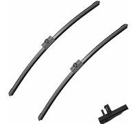 zhangttt Wiper Blades Windscreen Wipers Compatible for Renault Espace 4 5 Fit Push Button Arm/Side Pin Arm Auto From 2003 To 2018 Vehicle Models