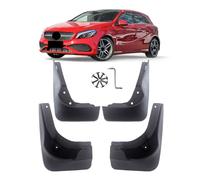 ZHANGVIKEY Mud Flaps for benz A-Class Hatchback W176 AMG Line Edition and AMG A45 2012-2018 4pcs Car Mudguards All-Weather Protection,Durable Material，Not for Regular Edition