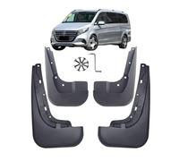 ZHANGVIKEY Mud Flaps for benz V-Class w447 facelift Regular Edition with side skirts 2024-2026 4pcs Car Mudguards All-Weather Protection,Durable Material，Not for AMG Line Edition