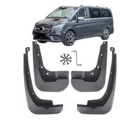 ZHANGVIKEY Mud Flaps for benz V-Class w447 with AMG Line with side skirts 2014-2023 4pcs Car Mudguards All-Weather Protection,Durable Material