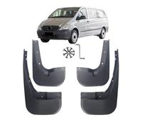 ZHANGVIKEY Mud Flaps for benz Vito Viano W639 facelift 2010-2014 4pcs Car Mudguards All-Weather Protection,Durable Material