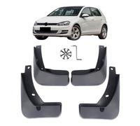 ZHANGVIKEY Mud Flaps for VW Golf 7/7.5 Hatchback MK7 MK7.5 Regular Edition 2012-2020 4pcs Car Mudguards All-Weather Protection,Durable Material,Not for GTI/GTD/GTE/R/R-Line