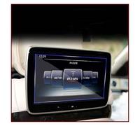ZHANGWENLING Car Navigation Transparent Film For Benz For S Class For W221 W222 2014-2024 Car Rear Seat Anti-sctatch Screen Protector(For 2014-2017)