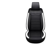 ZHANGWENLING Car Seat Covers For TOYOTA Auris Avensis Crown For 4Runner For Harrier FJ For Cruiser Mark X Premio Universal Style Car Seat Cover(Black White 5 Seat)