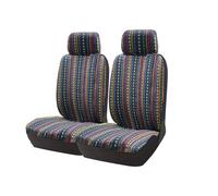 ZHANGWENLING Car Seat Covers For VW For CRAFTER LT T4 T5 For TOYOTA HIACE For NISSAN For NV200 For OPEL Universal Stripe Color Car Seat Cover(C2)