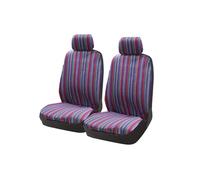 ZHANGWENLING Car Seat Covers For VW For CRAFTER LT T4 T5 For TOYOTA HIACE For NISSAN For NV200 For OPEL Universal Stripe Color Car Seat Cover(B2)