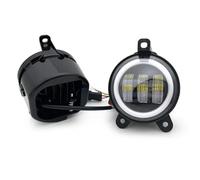 ZHANGWENLING Fog lamp assembly For Gazelle Led Fog Lights Driving Light With White Amber Halo For Lada For Priora Cars Fog Lamp