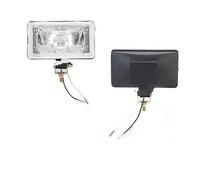 ZHANGWENLING Fog lamp assembly For PEUGEOT 205 For GTI For CTI 106 306 Mi16 H3 Halogen Spotlight Front Driving Light Fog Lamps Headlight(2pcs A)