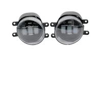 ZHANGWENLING Fog Lights For Toyota For Highlander Kluger XU40 2008-2010 LED Fog Lights Lens Angel Eye & Front Bumper DRL(White ONLY)