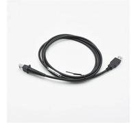 ZHANGWOZPJ 1pcs Lot Barcode Scanner Reader 2M Straight USB Cable Fit For Datalogic D100 D130 GD4130 GD4400 QD2130 QD2430 CAB-4130-UNS2