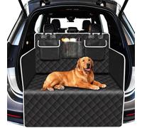 ZHANGX Boot Liner Blanket for Captiva 7-seats 2007-2013, Car Seat Cover with Enduring Antifouling Liner, Side Protection and Easy to Clean.,Black+White border
