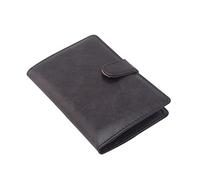 ZHANGXABN Mens Wallet Men Passport Cover Organizer Driver License Documents Case PU Leather Credit Card Holder Card Pouch (Black)