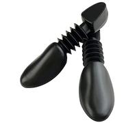 ZHANGXABN Plastic Spring Shoe Tree Stretcher Lightweight Automatic Boot Holder Shaper Support for Men and Women, 5 Pairs (40~45|black)