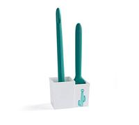 ZHANGXABN Toilet Brush Set, Wall and Standing Toilet Brush, Creative Toilet Brush with Quick Drying Holder for Bathroom