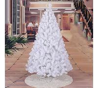 ZHANGXAO Christmas Tree Artificial Trees Decoration Encrypted Christmas Tree White Eco-friendly Christmas Decorations Ornaments Easy Assembly (Color: White; Size: 5 feet (1.5m)) (White 6ft(1.8m))