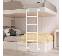 ZHANGXAO Metal ladder for bunk beds - 100 cm, 125 cm, 130 cm, 135 cm, 140 cm, 145 cm, 150 cm, 165 cm, Wall-mounted wrought iron step ladder for the attic, Tall universal safety ladder