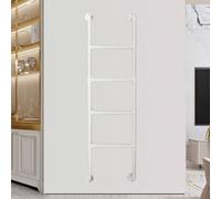 ZHANGXAO Robust metal emergency ladder for attics, windows, shafts, basements, bunk beds and motorhomes; adjustable ladder from 100 to 300 cm (240 cm/94 inches)