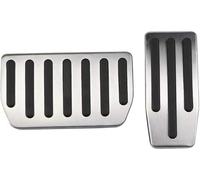 zhangxfeng Anti-Slip Car Pedal Covers For Tesla Model S X 2012-2021, Aluminium Alloy Accelerator Brake Clutch Kit