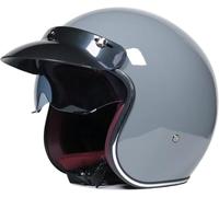 ZHANGXIO Open Face Motorcycle Helmet With Inner Sun Visor - Road Legal ECE Approved Scooter Motorcycle Jet Motorbike Helmets For Chopper Moped Electric Scooters Bike Helmet