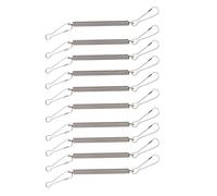 ZhangyiHot 10Pcs Spring with 2 Clips, Wire Cage Clips for Small Pet Water Bottle, Rabbit, Guinea Pig, Hamster