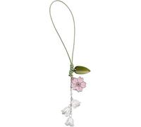 ZhangyiHot Cell Phone Strap Flower Phone Charm,Hanging Car Pendants Decor,Cute Keychain Lanyard String Charm,Tulip Keychain String Ornament for Purse Backpack Wallet(ZS631)