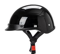 ZHANGZEHONG Half helmet motorcycle helmet retro personality summer American helmet big turtle king electric scooter half helmet riding skateboard helmet men and women scooter helmet