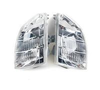 ZHANGZHENGYAO Car Front Foglight For Nissan For X-Trail T30 2001-2007 Car Front Indicator Fog Light Housing Clear Lens Lower Corner Bumper Without Bulbs(Left and Right)