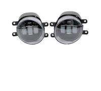 ZHANGZHENGYAO Car Front Foglight For Toyota For Avensis T25 T250 Facelift 2006 2007 2008 2009 LED Fog Lamp Car Angel Eye DRL Daytime Running Lights Cut-Line Lens(White ONLY)